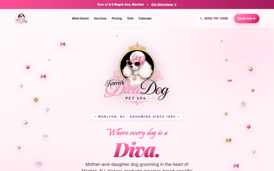 Karen's Diva Dog redesign